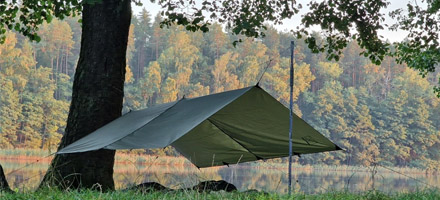 Tarpy - płachty biwakowe