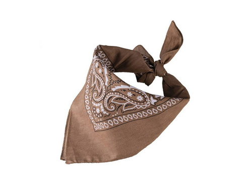 Bandana - bawełniana chusta na głowę - western coyote