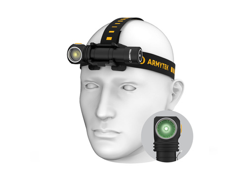 Latarka Armytek Wizard C2 WG Magnet USB / Ciepły & Zielony