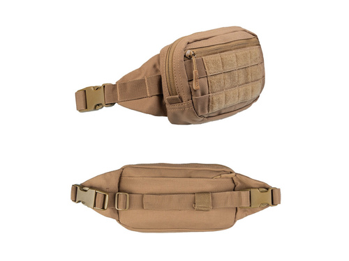 Nerka biodrowa z systemem Molle - brązowa