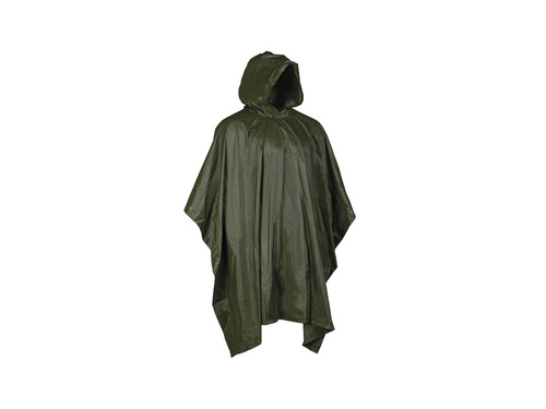 Poncho przeciwdeszczowe zielone