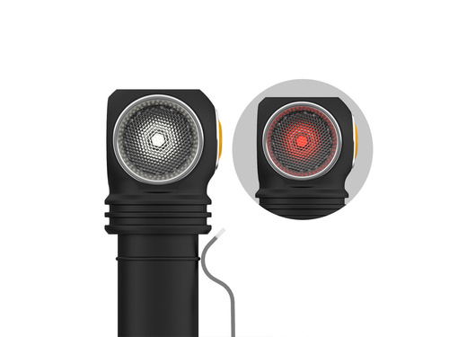 Latarka Armytek Wizard C2 WR Magnet USB / Biały & Czerwony