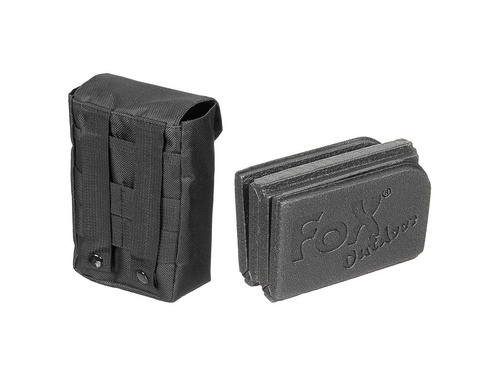 Składana mata do siedzenia w pokrowcu - czarna