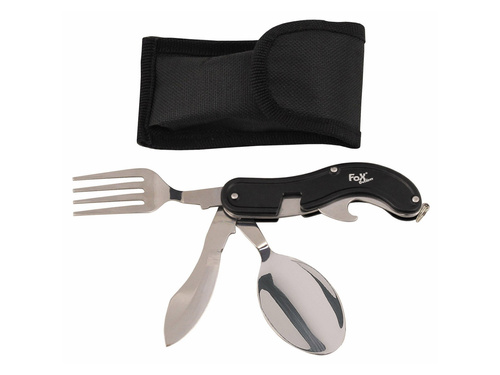 Niezbędnik ze stali nierdzewnej - 4 w 1