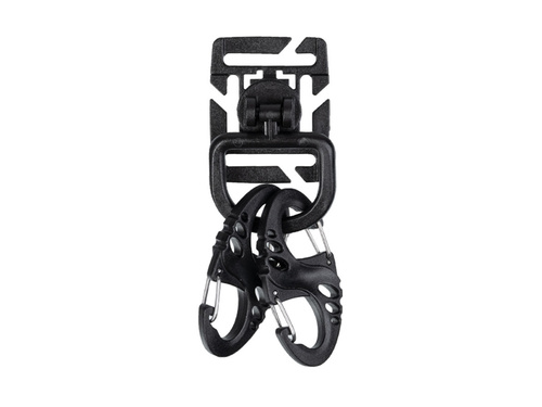 Zestaw uchwytów Mil-Tec Ultimate Tactical do systemu MOLLE - czarny