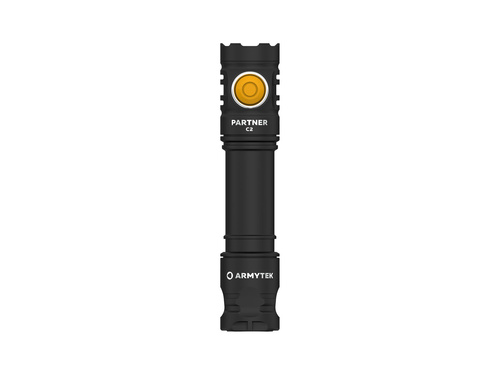 Latarka Armytek Partner C2 Magnet USB / Biały