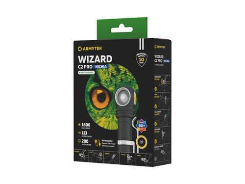 Latarka Armytek Wizard C2 Pro Nichia / Ciepły
