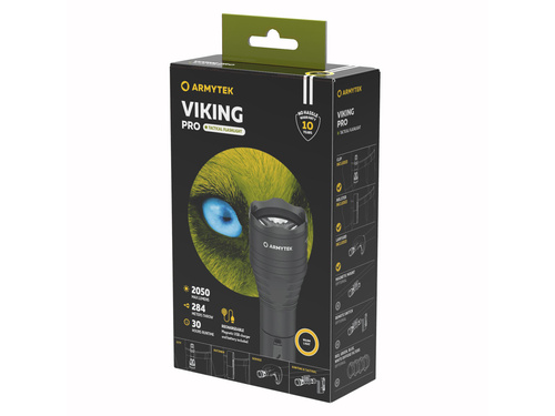 Latarka Armytek Viking Pro Magnet USB / Ciepły