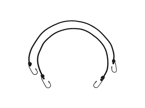 Linka elastyczna 6 mm x 75 cm (2 szt.) – Czarna