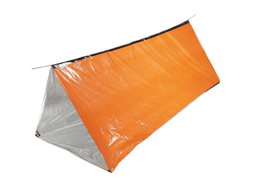 Namiot awaryjny polietylenowy - pomarańczowy