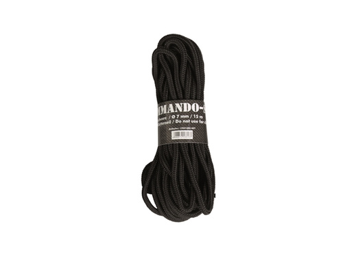 Lina uniwersalna 7mm - 15m - Czarna