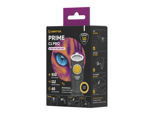 Latarka Armytek Prime C1 Pro / Ciepły