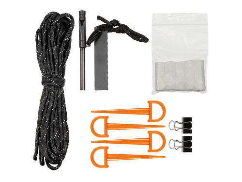 Namiot awaryjny polietylenowy - pomarańczowy