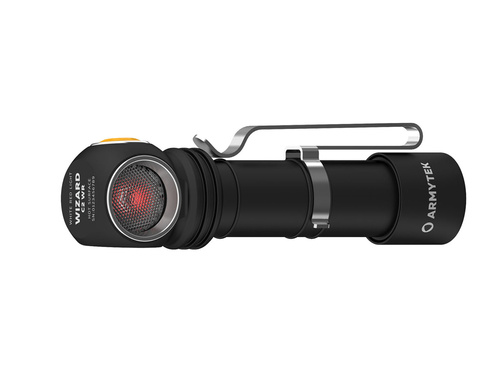 Latarka Armytek Wizard C2 WR Magnet USB / Biały & Czerwony