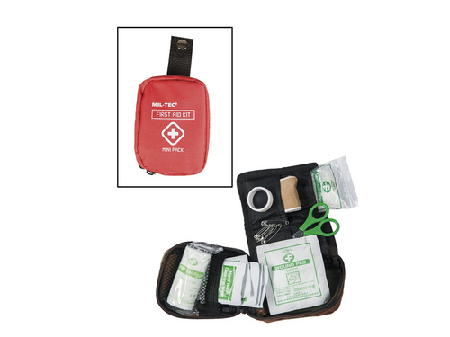 Apteczka Mil-Tec First Aid Kit Mini - czerwona