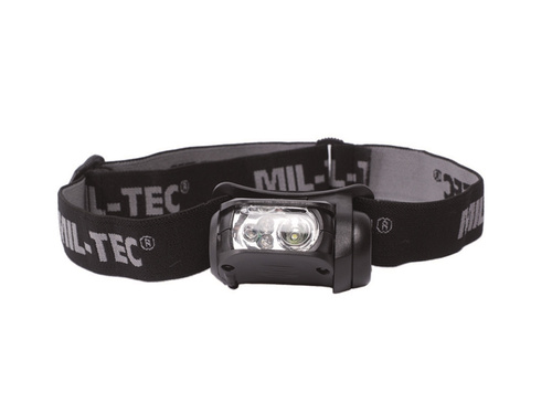 Latarka czołowa - 4 kolory światła