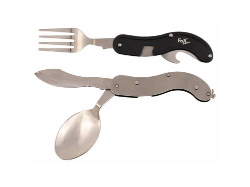 Niezbędnik ze stali nierdzewnej - 4 w 1