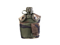 Manierka z pokrowcem i kubkiem Canteen - 900ml - woodland camo