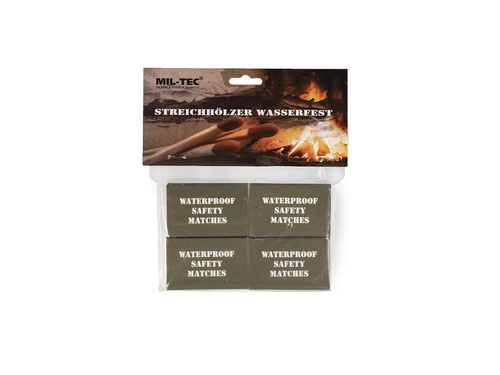 Zapałki wodoodporne - 4 op.