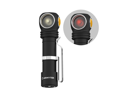 Latarka Armytek Wizard C2 WR Magnet USB / Ciepły & Czerwony