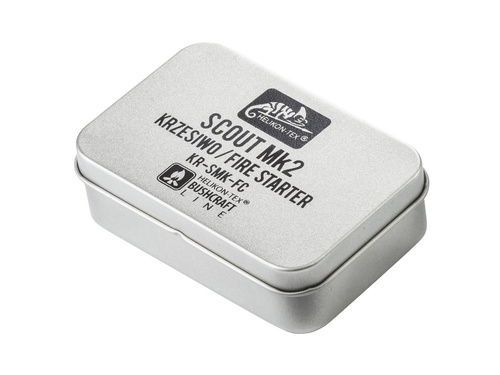 Krzesiwo Scout Mk2 w metalowej puszce