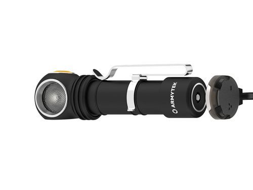 Latarka Armytek Wizard C2 Magnet USB / Biały