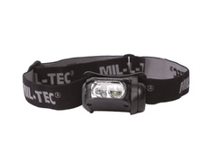 Latarka czołowa - 4 kolory światła