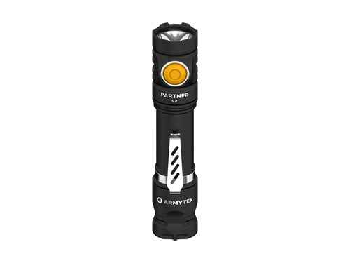 Latarka Armytek Partner C2 Magnet USB / Biały