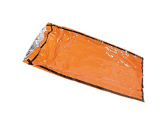 Śpiwór awaryjny, ratunkowy z powłoką aluminiową