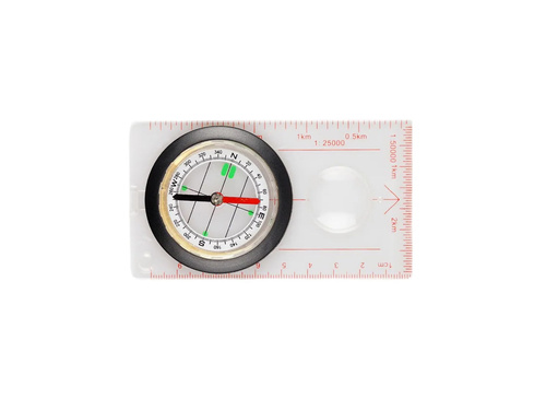 Kompas mapowy z podziałką
